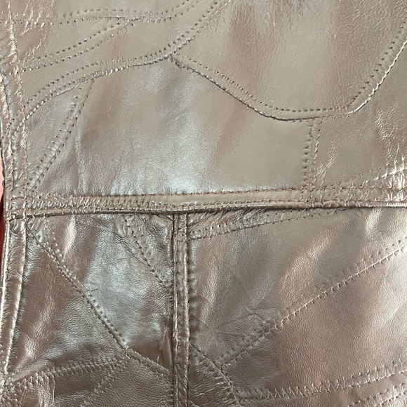 DUKE HAVAND deep brown leather vest - Picture 4 of 6